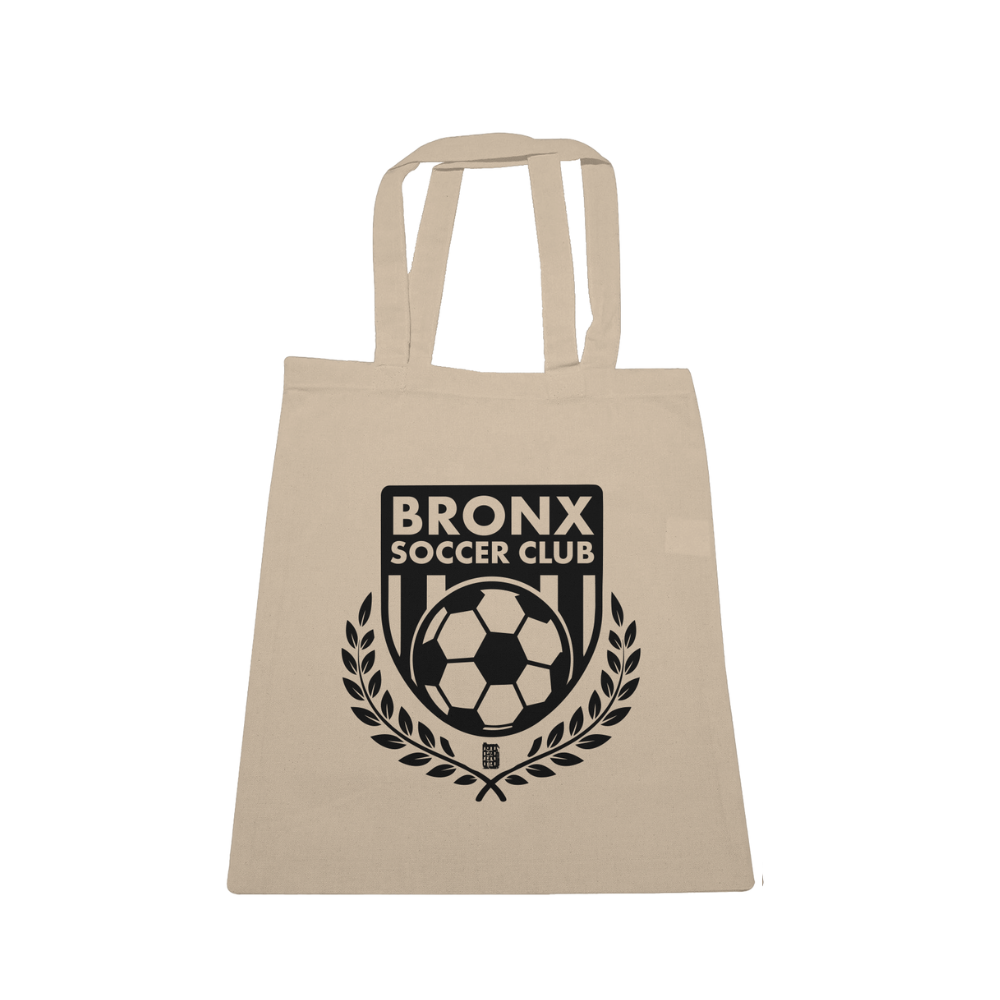 Bronx Soccer Club Large Canvas Tote by Bronx Native