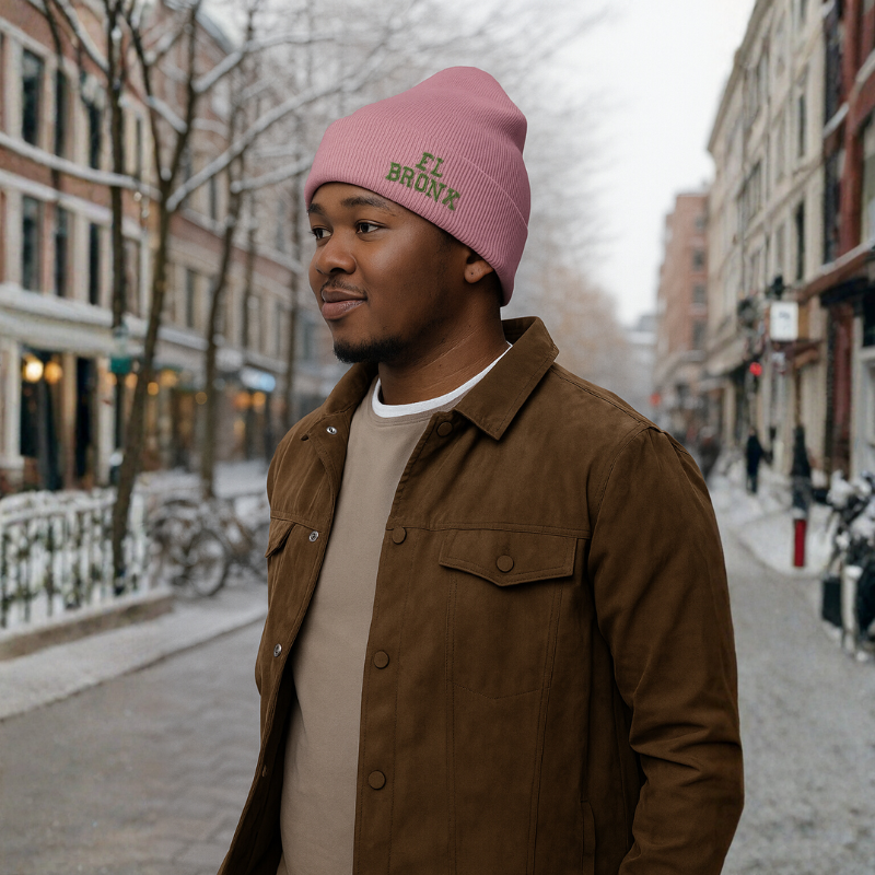 El Bronx Cuff Beanie [Embroidered]