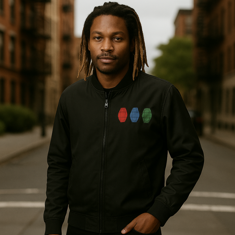 Quarter Waters Lightweight Bomber Jacket [Embroidered Full]