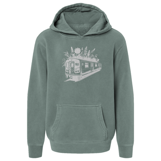 Transit Youth Pigment-Dyed Hoodie