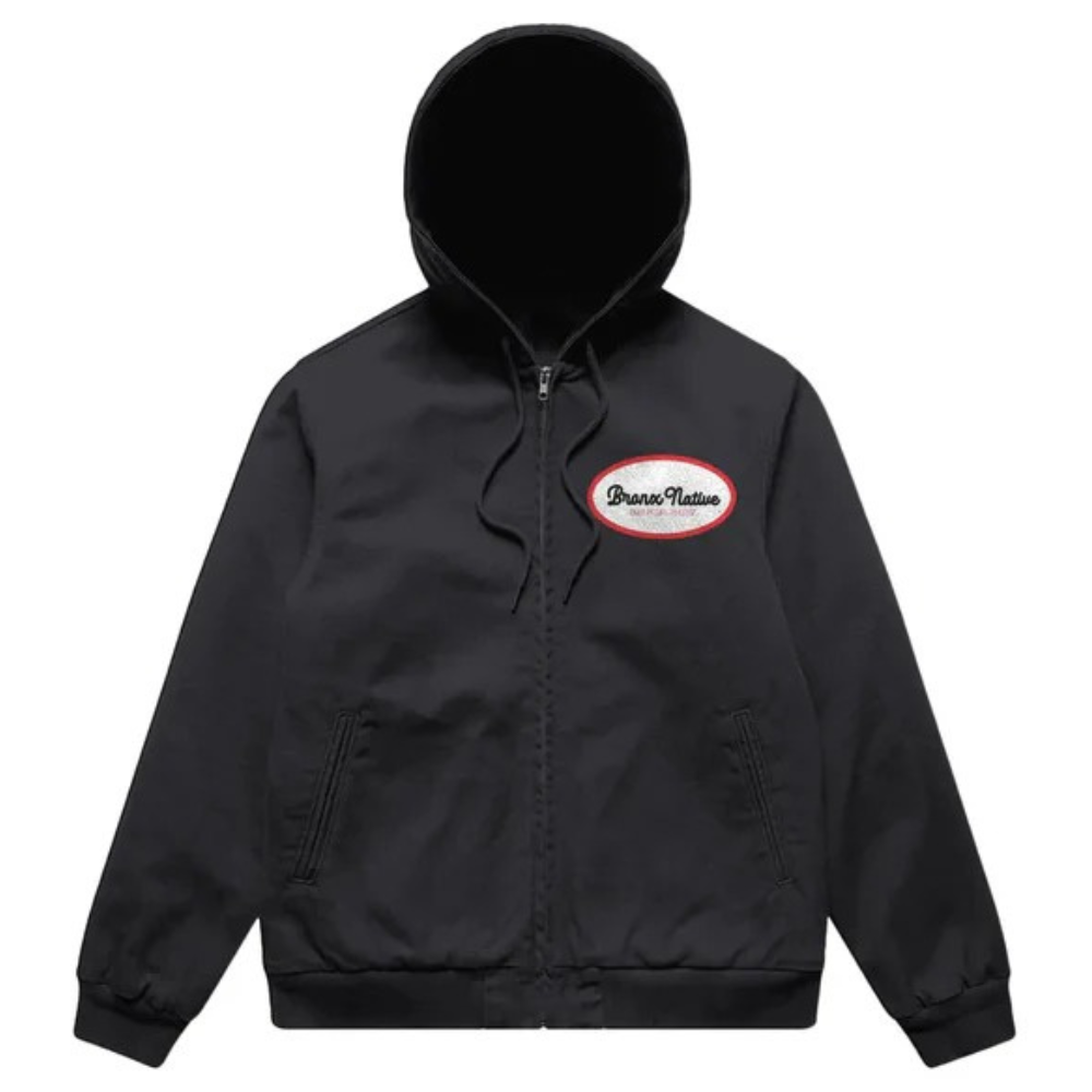 Limited Ed. Since 2017' Bronx Infinite Canvas Bomber Hood Jacket 