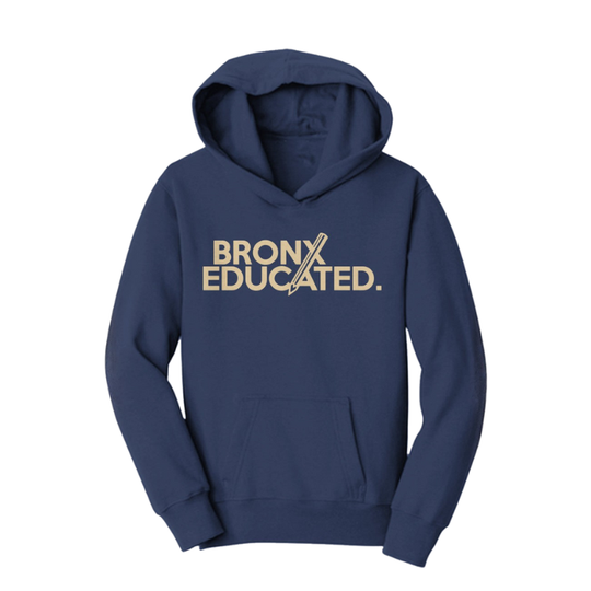 Bronx Educated Youth Fleece Pullover Sweatshirt