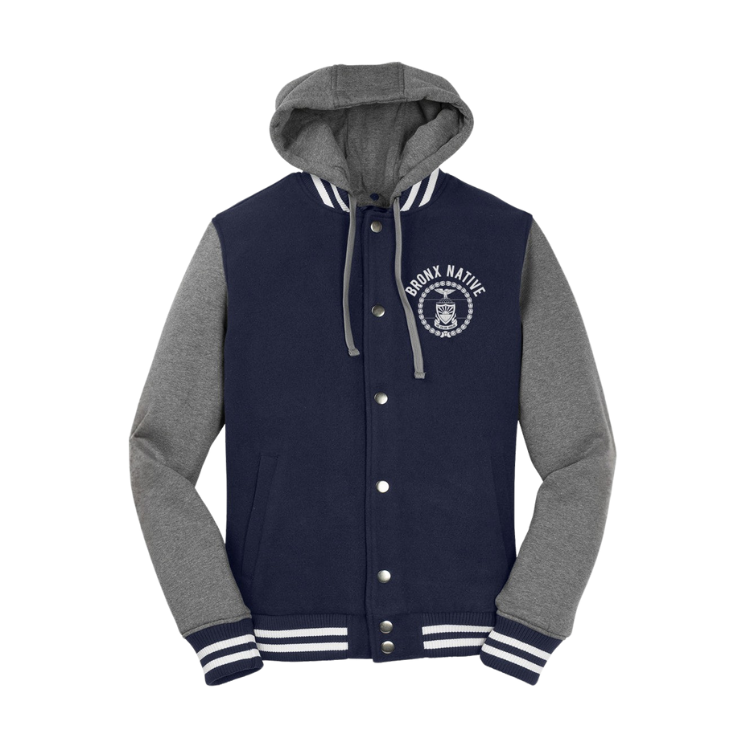 Bronx Native Insulated Varsity Letterman Jacket 