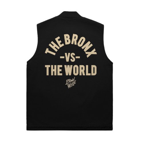Bronx vs The World Canvas Heavy Vest