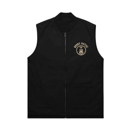 Bronx Native 718 Canvas Heavy Vest