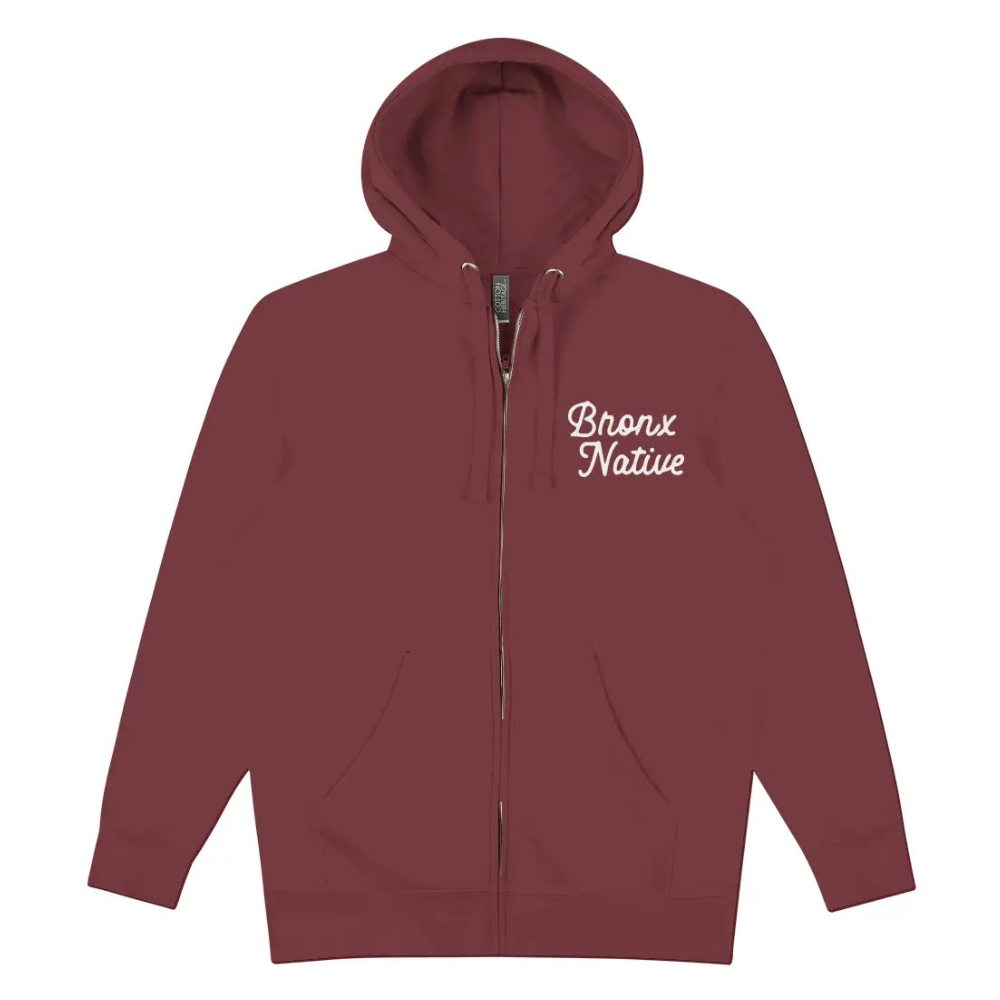 Bronx Native Classy Premium Full-Zip Hoodie