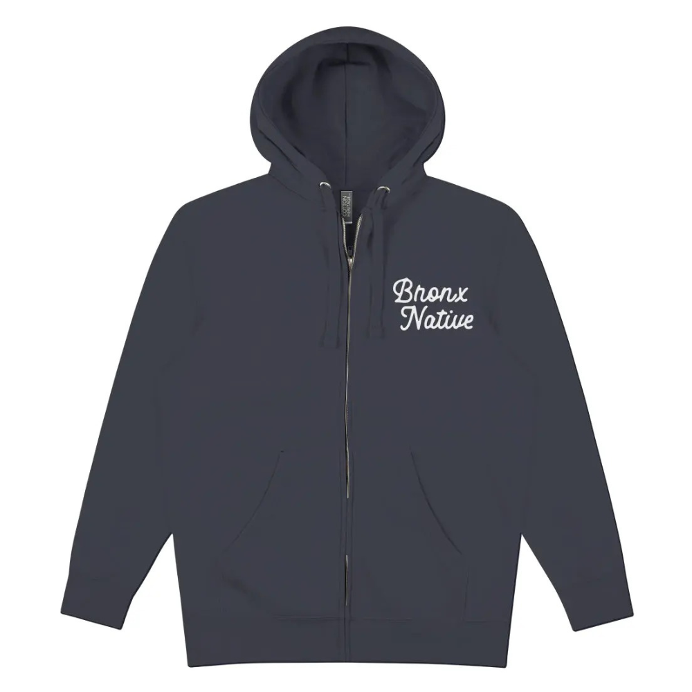 Bronx Native Classy Premium Full-Zip Hoodie