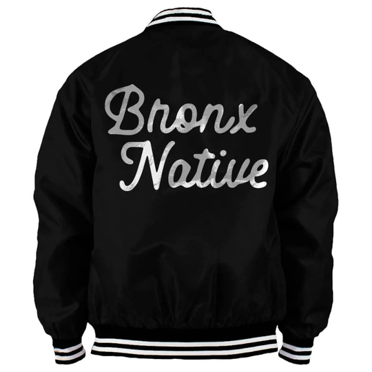 Infinity Bronx Native Anniversary Exclusive Mens Varsity Bomber Jacket 