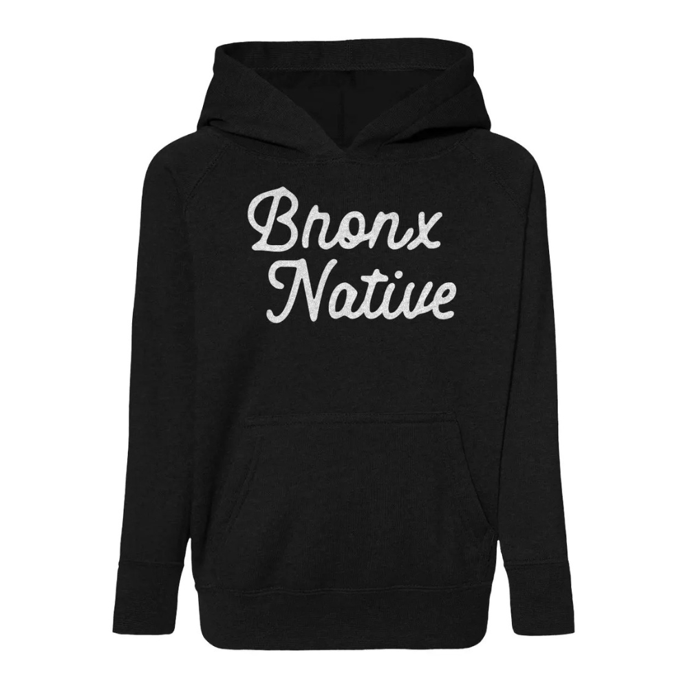 Bronx Native Classy Youth Blend Raglan Hooded Sweatshirt