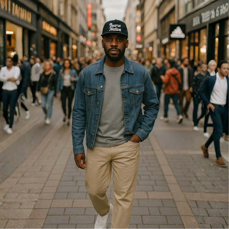 Bronx Native Infinity Classy Cord Rope Snapback Cap