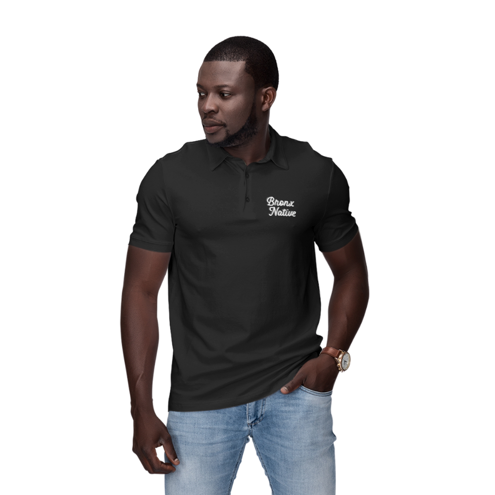 Bronx Native Classy Pique Polo