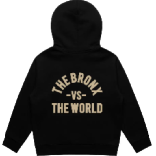The Bronx vs The World Youth Relax Zip Hood