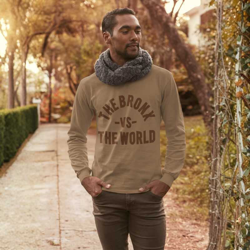 The Bronx vs The World Staple L/S Tee