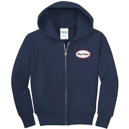 Since 2017' Bronx Native Classy Youth Boys Full Zip Fleece Hoodie