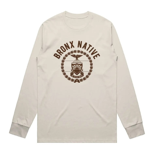 Bronx Native 718 Mens Classic L/S Tee