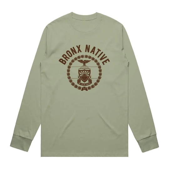 Bronx Native 718 Mens Classic L/S Tee