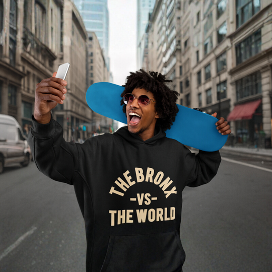 The Bronx vs The World Youth Relax Zip Hood