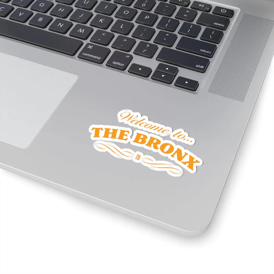 Welcome to the Bronx Sticker (Tangerine) Printify