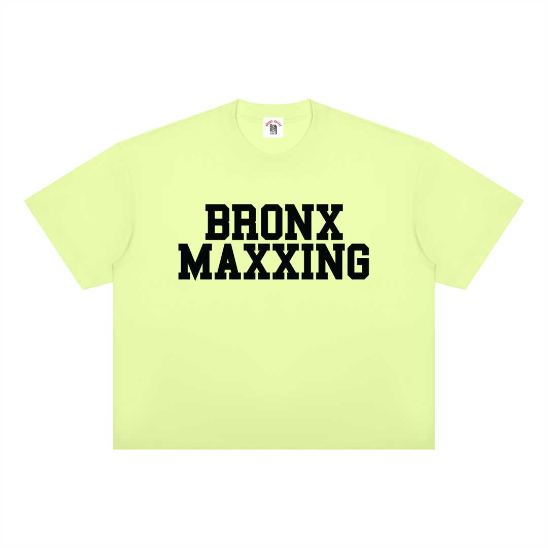 Bronx Summer Light Green Boxy Drop Shoulder Tee by Bronx Native — Summer Collection product image