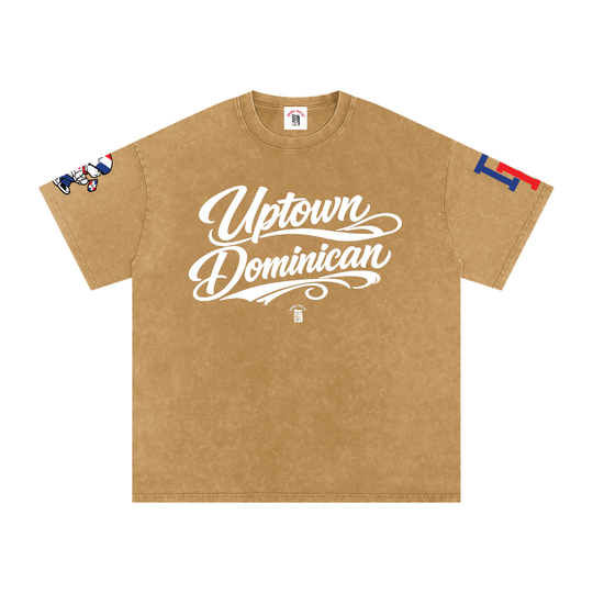 Uptown Dominican Snow Washed Oversized Tee