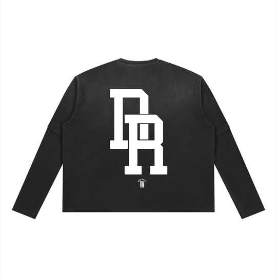 DR Unisex Vintage Wash Layered T-Shirt