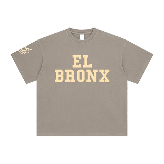 EL BRONX Enzyme Washed T-Shirt