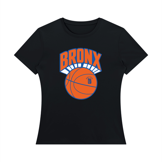 Bronx Basketball 2026 Playoff Edition Women's Regular Fit T-Shirt by Bronx Native