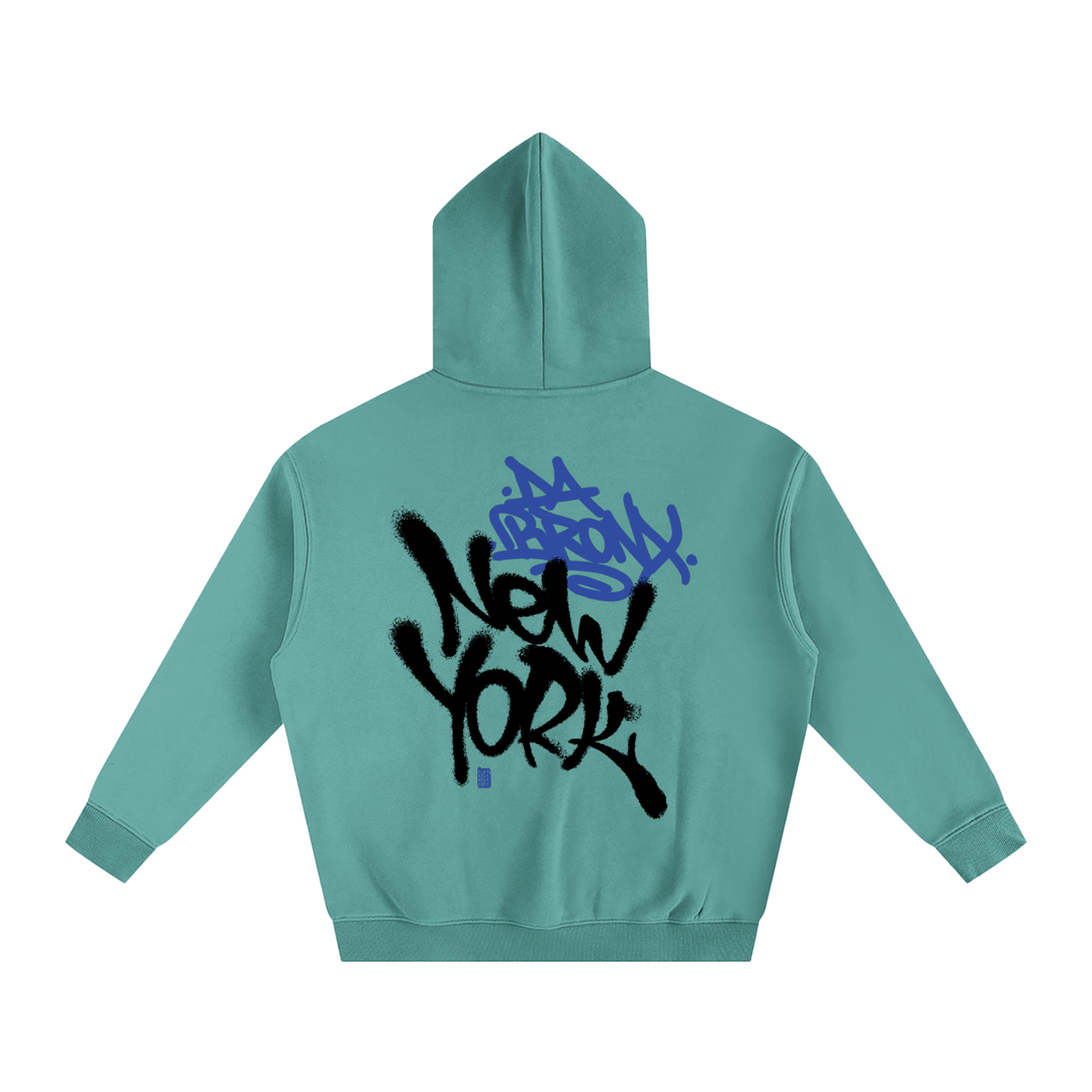 Da Bronx Oversize Fleeced Hoodie