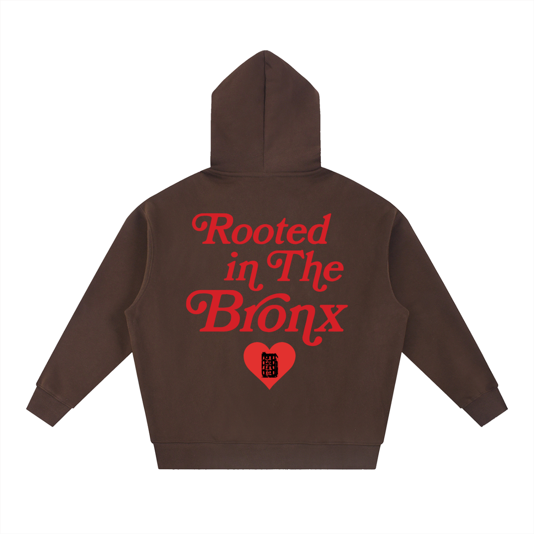 Rooted in the BR❤️NX Essential Oversized Boxy Fit Fleece Hoodie