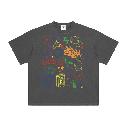Enzyme Washed T-Shirt