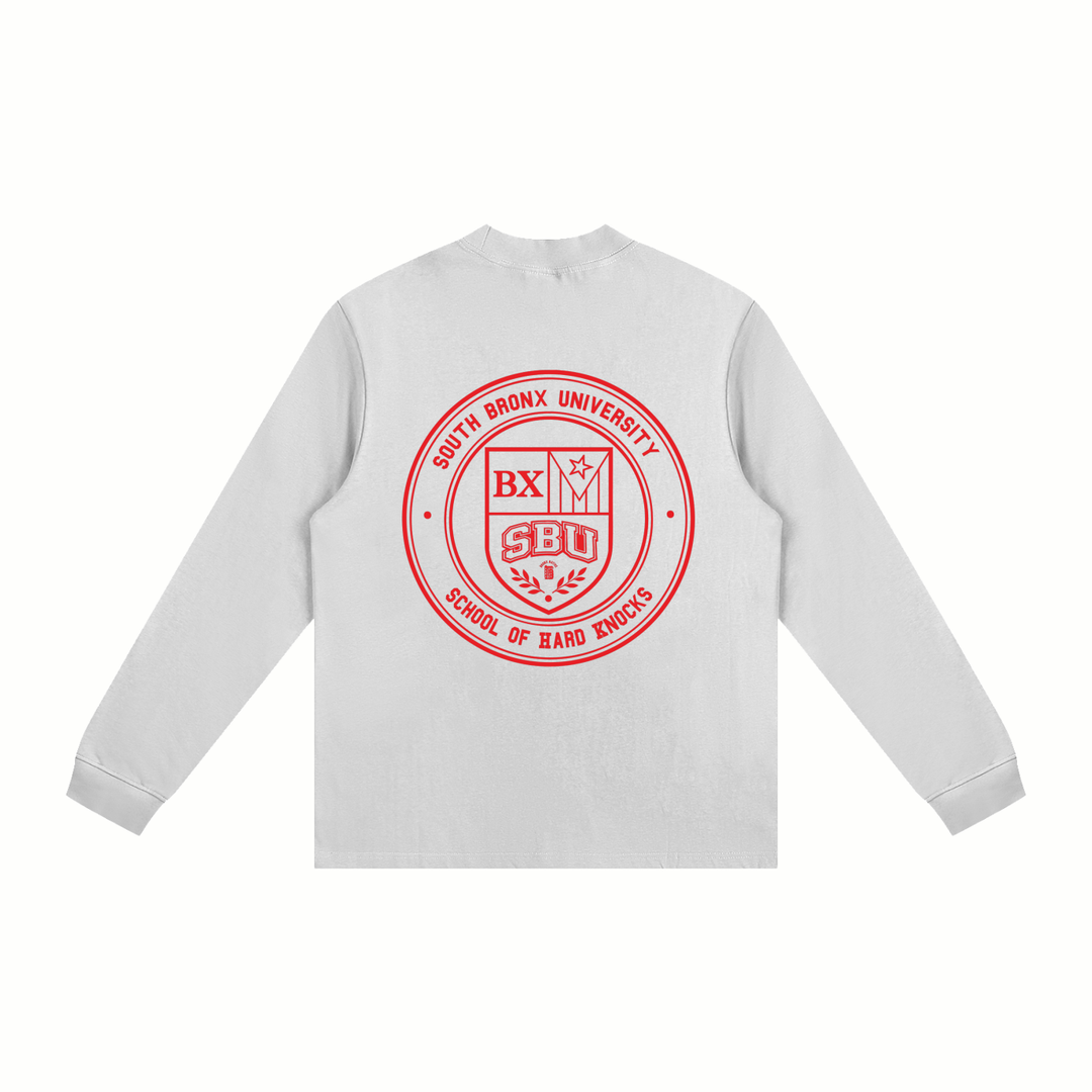 South Bronx University Essential Non-Shrink Mock Neck Sweatshirt by Bronx Native