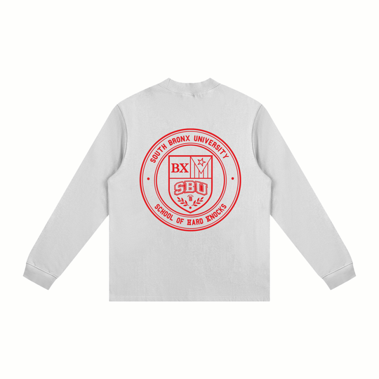 South Bronx University Essential Non-Shrink Mock Neck Sweatshirt by Bronx Native