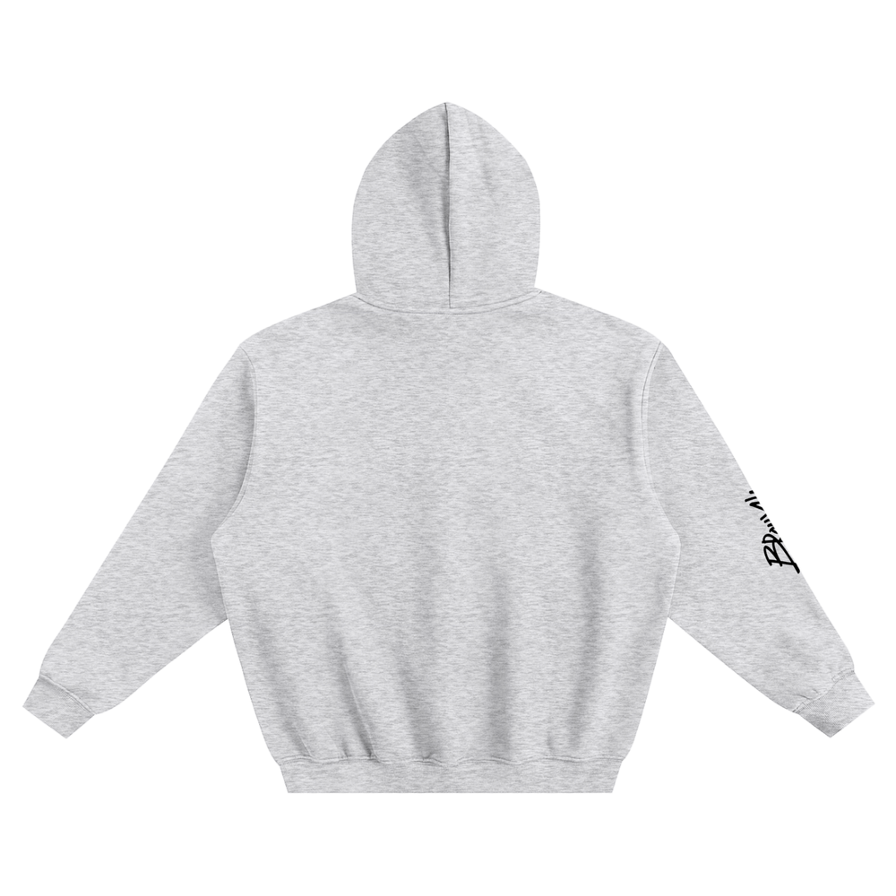 X Bronx Poder del Pueblo Fleeced Boxy Hoodie