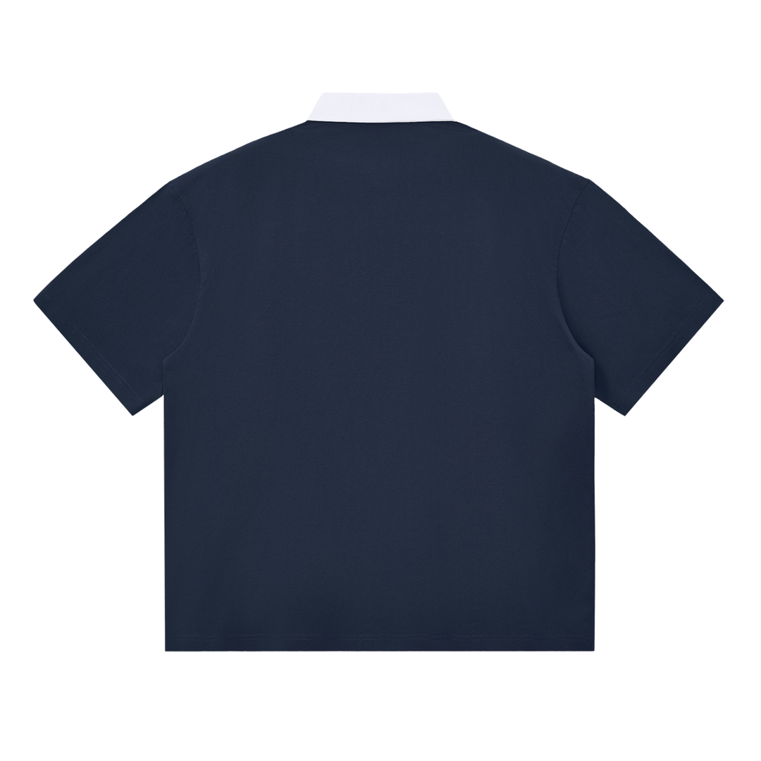 South Bronx University Essential Contrast Polo Shirt