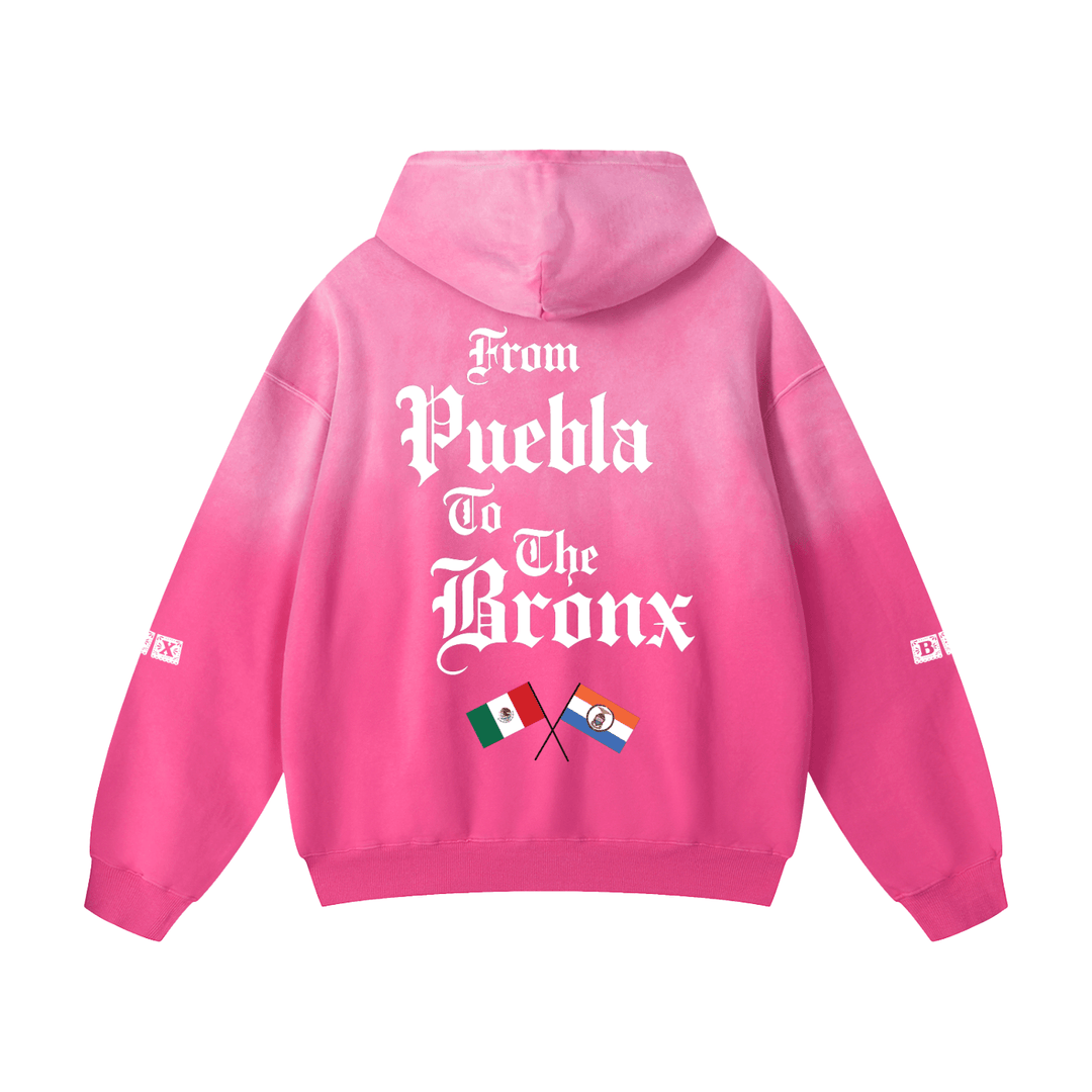 Cinco de Mayo Exclusive Heavyweight Sunfade Oversized Hoodie by Bronx Native