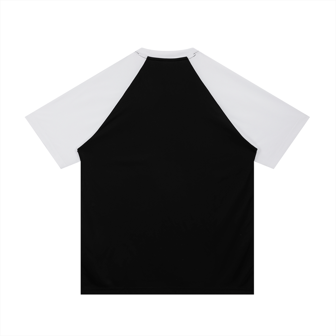 South Bronx University (SBU) Contrast Raglan Sleeve Mesh T-Shirt