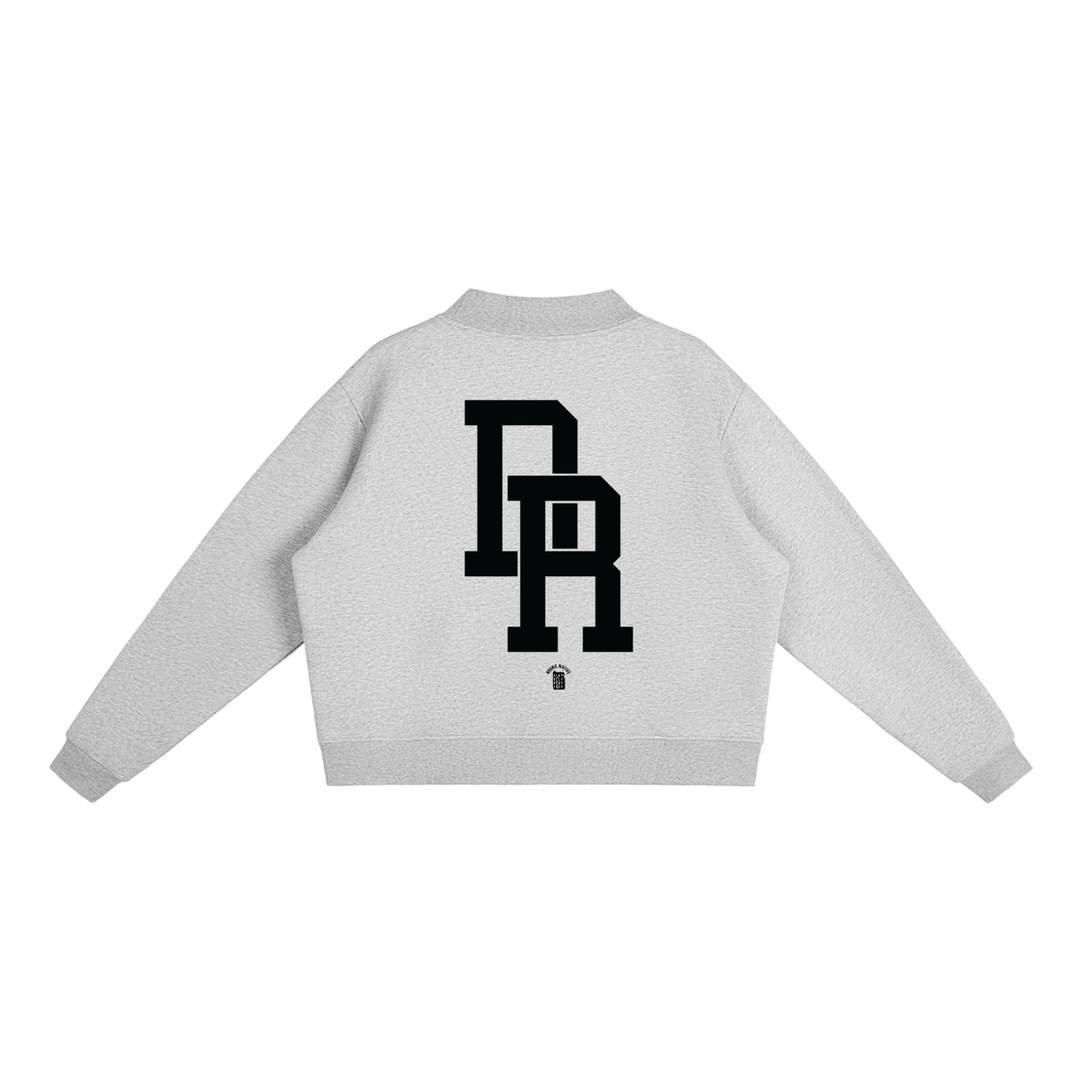 Dominican Republic Essential Fleece Mock-Neck Crew Sweatshirt