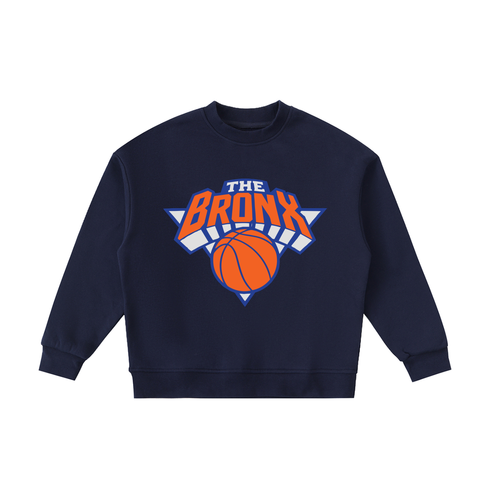 Bronx Kids Basketball 2026 Playoffs Essential Fleece Kids' Crewneck Sweatshirt