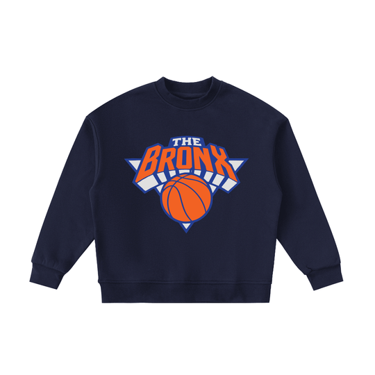 Bronx Kids Basketball 2026 Playoffs Essential Fleece Kids' Crewneck Sweatshirt by Bronx Native