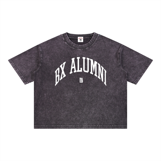 Bronx Alumni Mineral Wash Boxy Cotton T-Shirt