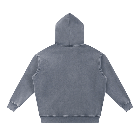 BRONX Snow Wash Fleece Oversize Hoodie by Bronx Native for New York summer