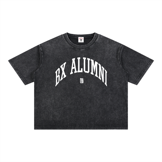 Bronx Alumni Mineral Wash Boxy Cotton T-Shirt