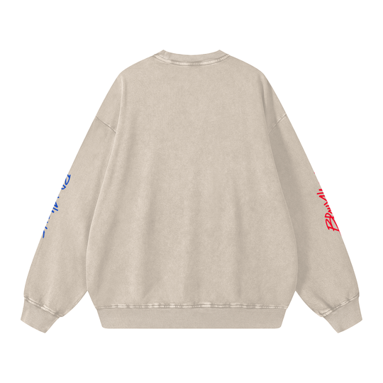 Bronx Coqui PR Edition Snow Washed Oversized Sweatshirt