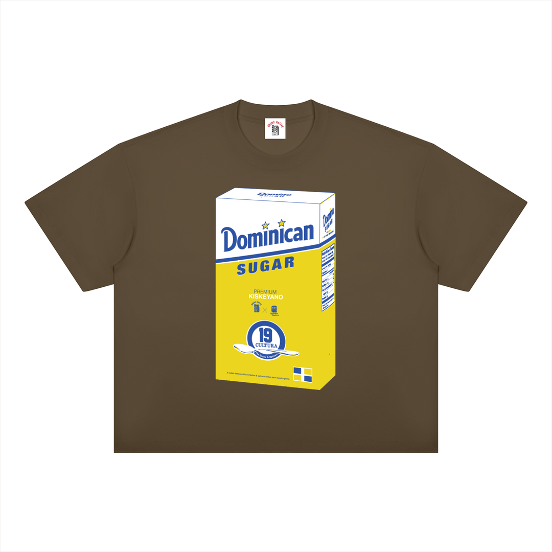 Dominican Sugar Unisex Boxy Drop Shoulder T-Shirt