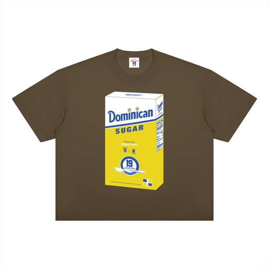Dominican Sugar Unisex Boxy Drop Shoulder T-Shirt