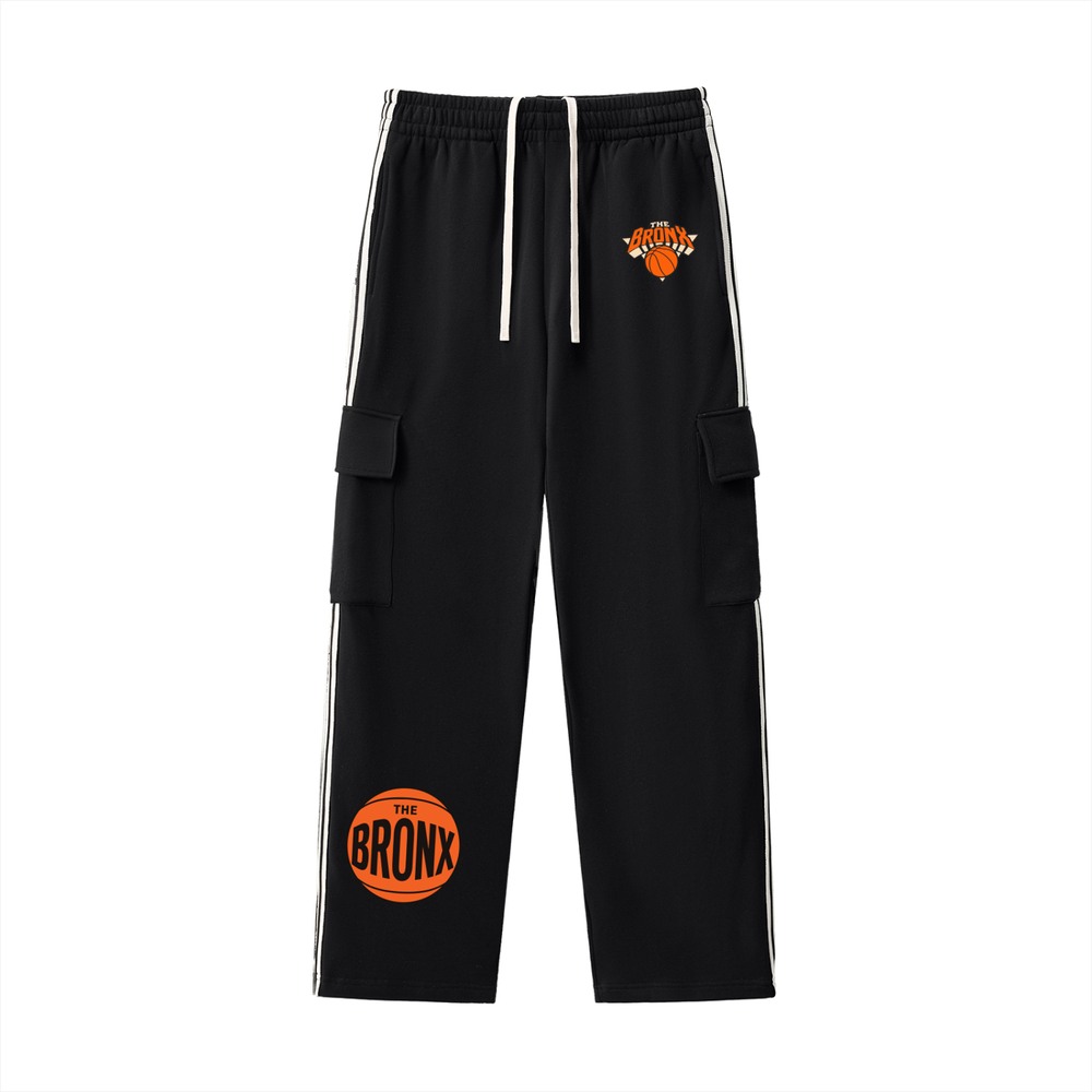 Bronx Basketball 2026 Playoff Edition Side Stripe Straight-Leg Pants