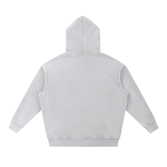 Bronx MAXXing Snow Wash Fleece Oversize Hoodie by Bronx Native for New York summer