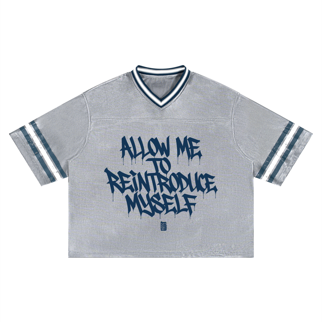 BX x BK 30th Anniversary Boxy Striped Jersey by Bronx Native — BX x BK 30th Anniversary Stadium Series product image