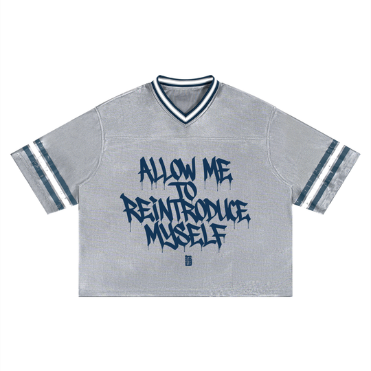 BX x BK 30th Anniversary Boxy Striped Jersey by Bronx Native — BX x BK 30th Anniversary Stadium Series product image