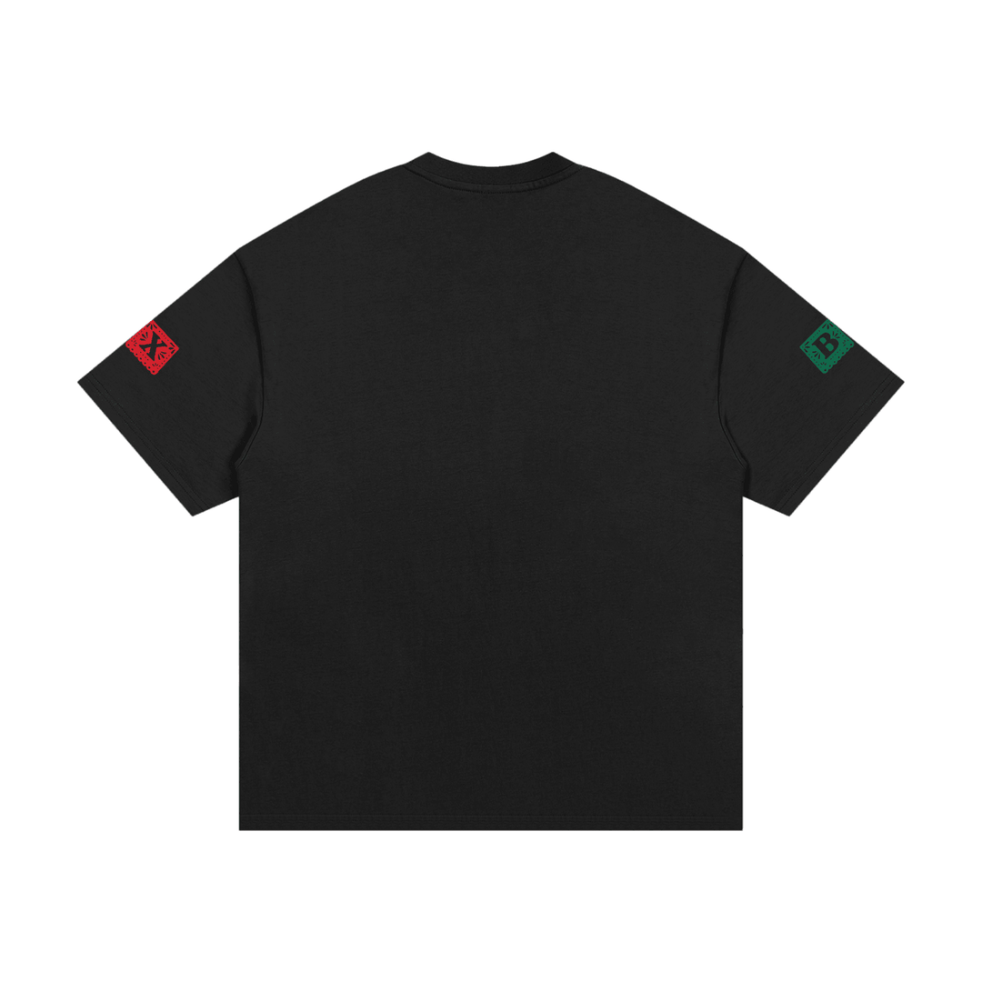 BX Mex Yankee Exclusive Heavyweight Cotton T-Shirt by Bronx Native